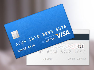 Credit Card credit card visa
