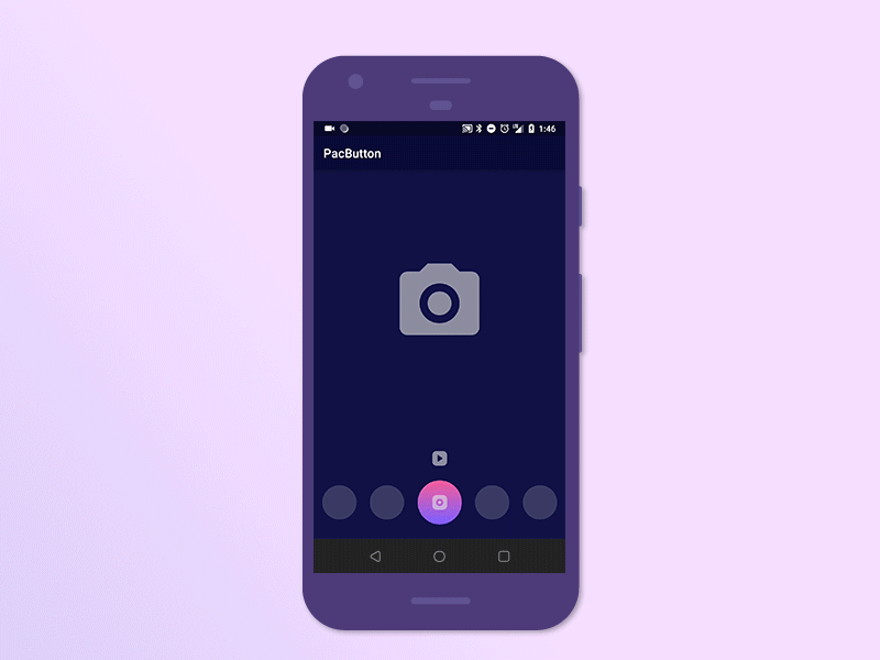 Video Photo Switcher animation mobile menu switcher android ui ux swipe motion navigation