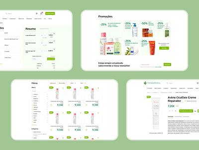 Online Pharmacy commerce design flat medicine minimal online store pharmaceutical pharmacy typography ui user interface ux web website