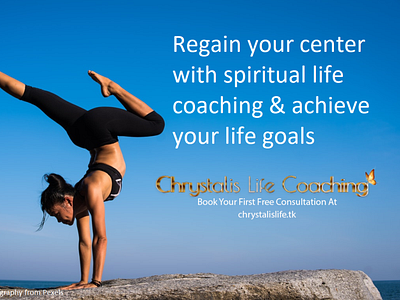 Chrystalis Life Coaching ad for LinkedIn