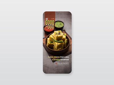Good Food Digital Magazine app branding design magazine cover