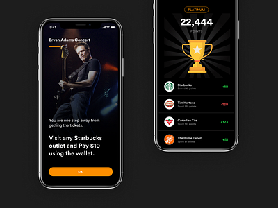 Loyalty App loyalty mobile app ui ux