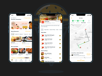 Food Delivery & Tracking App