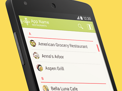 SC Grown (Mobile) android fresh holo list nexus 5 pastel restaurant sc