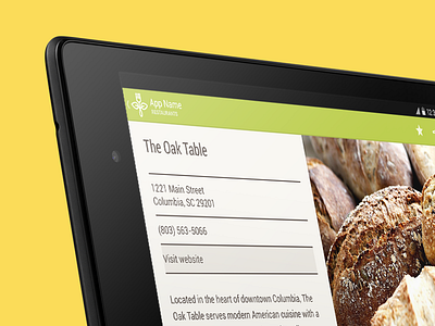 SC Grown (Tablet) android fresh holo list nexus 7 pastel restaurant sc tablet