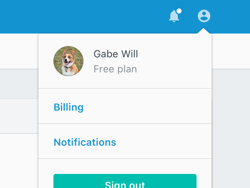 Visual styles git web app popover templating email