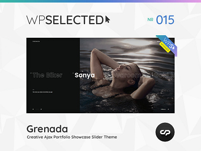 WPSelected Winner Series 015 agency creative design gallery photography portfolio template theme ui ux web website wordpress