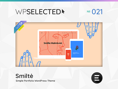 WPSelected Winner Series 021 agency creative design gallery photography portfolio template theme ui ux web webdesign website wordpress