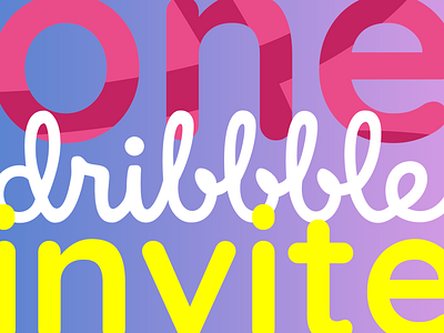 WPSelected Dribbble Invite creative debut dribbble invitation dribbble invite free free invite giveaway hello invitation invite invite giveaway typography