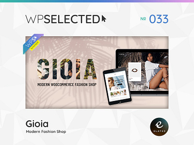 WPSelected Winner Series 033 awards creative design rewards shop shopping store template theme ui ux web webdesign website woocommerce wordpress