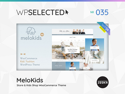 WPSelected Winner Series 035 awards creative design rewards shop shopping store template theme ui ux web webdesign website woocommerce wordpress