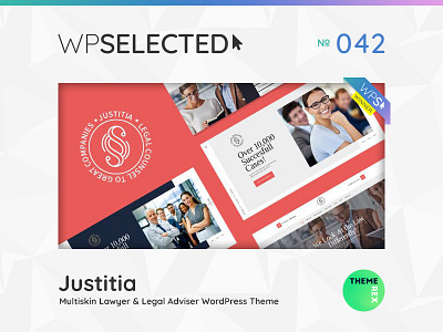 WPSelected Winner Series 042 agency awards creative design gallery photography portfolio rewards template theme ui ux web webdesign website wordpress