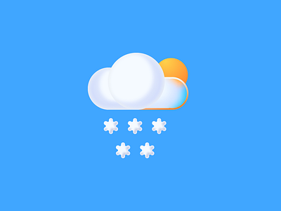 snow design icon illustration ui