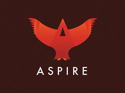 Aspire Logo bird brand branding identity illustration logo logo design logo mark mark vector
