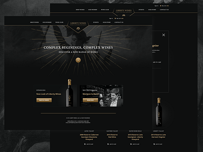 Wine Ecommerce Concept