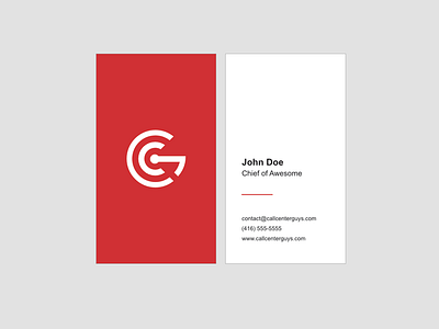 CCG Business Cards