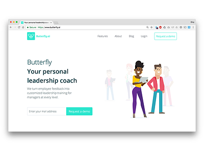 New Butterfly Website