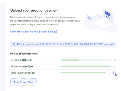 Upload module UI dailyui dashboard dashboard ui file manager file sharing file upload files format module product ui uidesign upload upload file