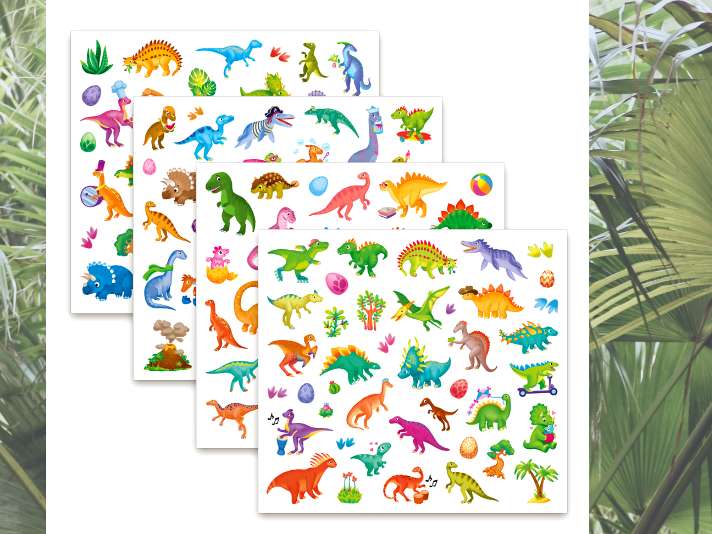 Dinosaurs stikers by Ann Solove on Dribbble