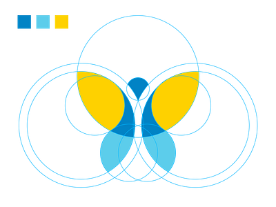 mentor rings structure branding design flat icon illustration logo microsoft ui ux vector