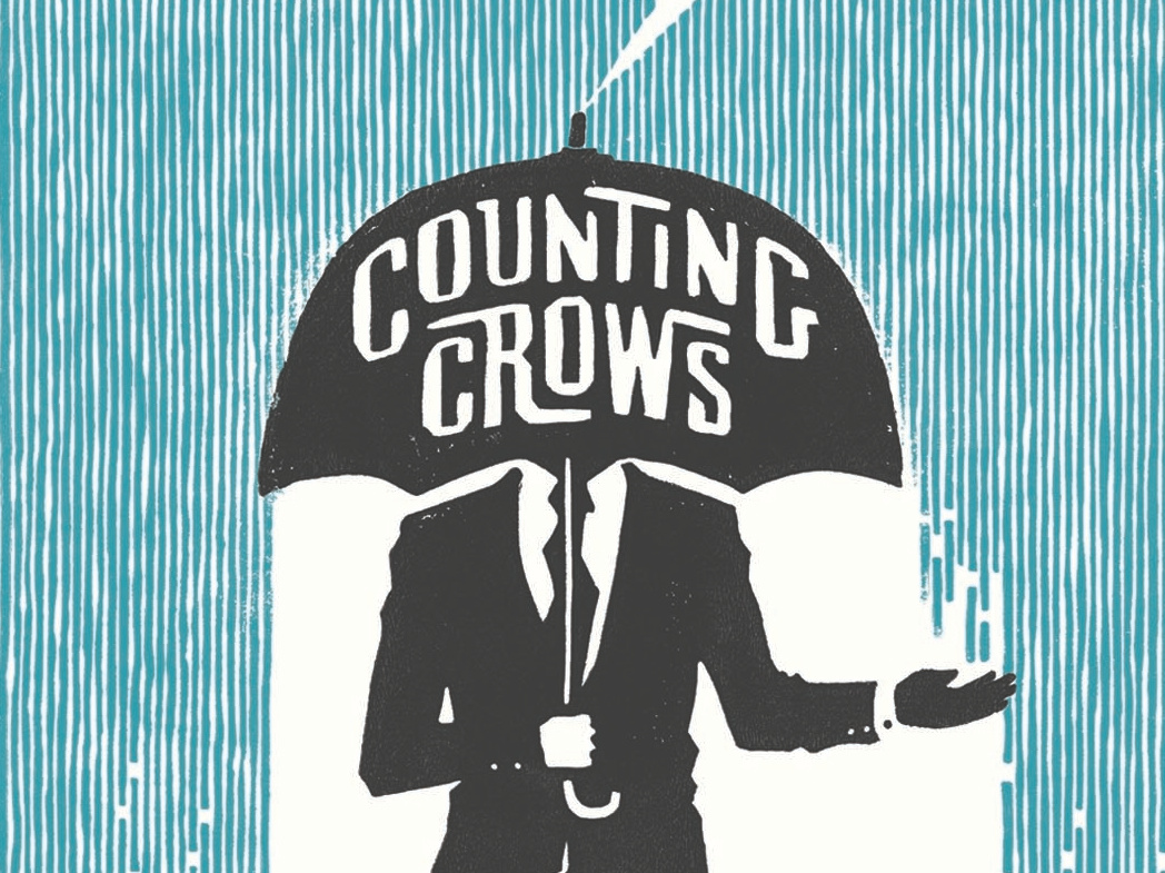 Counting Crows shops 2018 Tour Poster