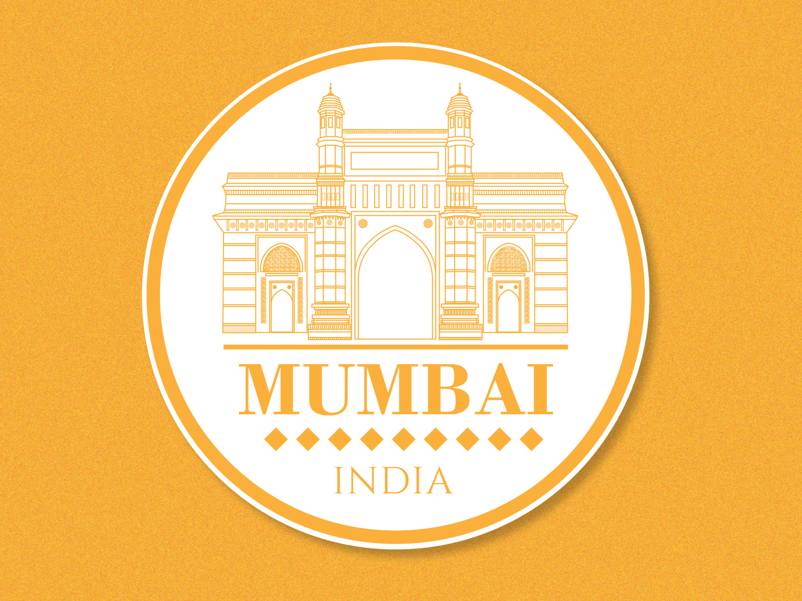 Mumbai Sticker by Akshita Mishra on Dribbble
