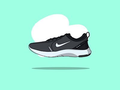 NIKE FLEX EXPERIENCE design dribbble graphic design graphic design central graphic designer logo nike shoes sports vector vector art vector design