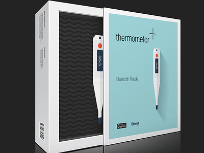 Digital Thermometer Packaging Design