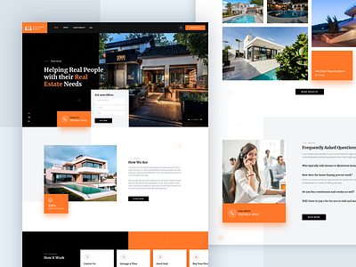 Real Estate Company Custom Web Design