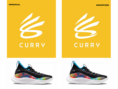 Curry Brand: Before & After by KEN WARE on Dribbble