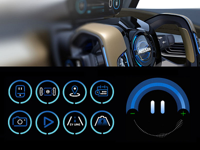 Nissan IDS: GUI Iconography