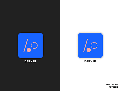 Daily UI 005 : App Icon app design icon ui