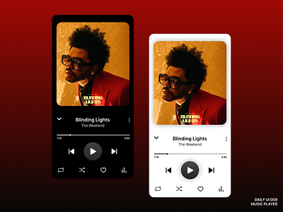 Daily UI 009: Music Player