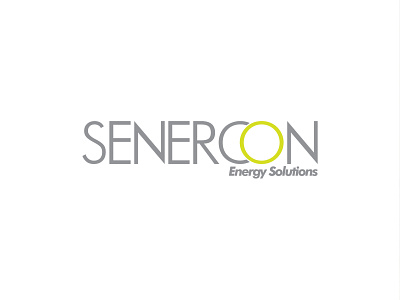 Senercon brand identity branding energy graphic design grey logo logo design solution typogaphy visual identity yellow