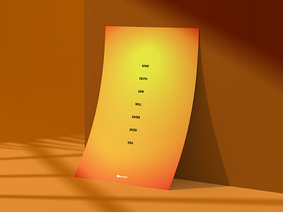 Have Faith | Poster Design aamir rizvi decor faith graphic design have home hope light poster studio3 sun typography
