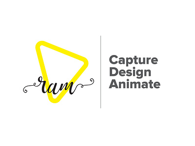 RAM - Capture Design Animate animation branding design graphic design logo type typography web