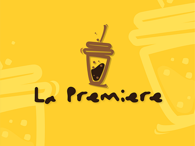 La Premiere Coffee applicaiton branding design illustration logo typography ui ux vector