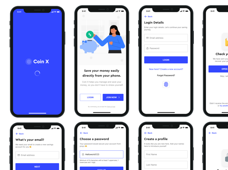 COIN X by Victor Jimoh on Dribbble