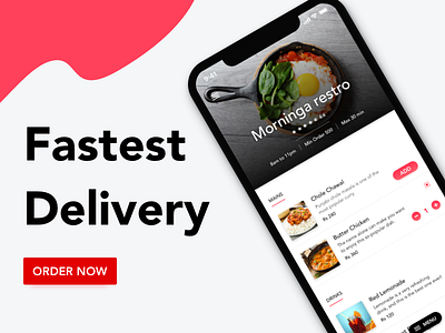 Food Delivery App Design