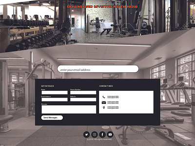 MyStrength Webstie Full Page part 5 branding design fitness marketing web web design webdesign website website builder website concept