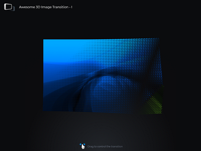 Three.js Image Transition - I gallery slideshow threejs web design webgl