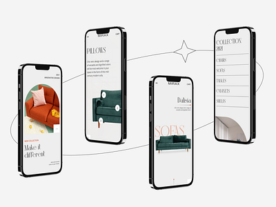 MIRAX | Furniture Shop Concept | Mobile