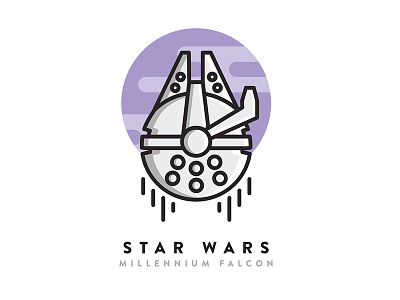 Star Wars Icon icon design sci fi simple icon star wars