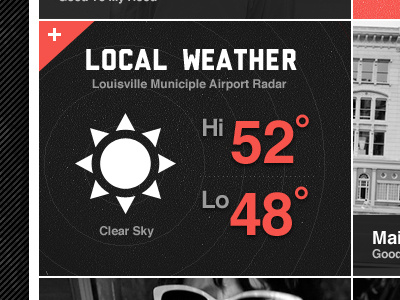 Weather Data feed. liberator pictos