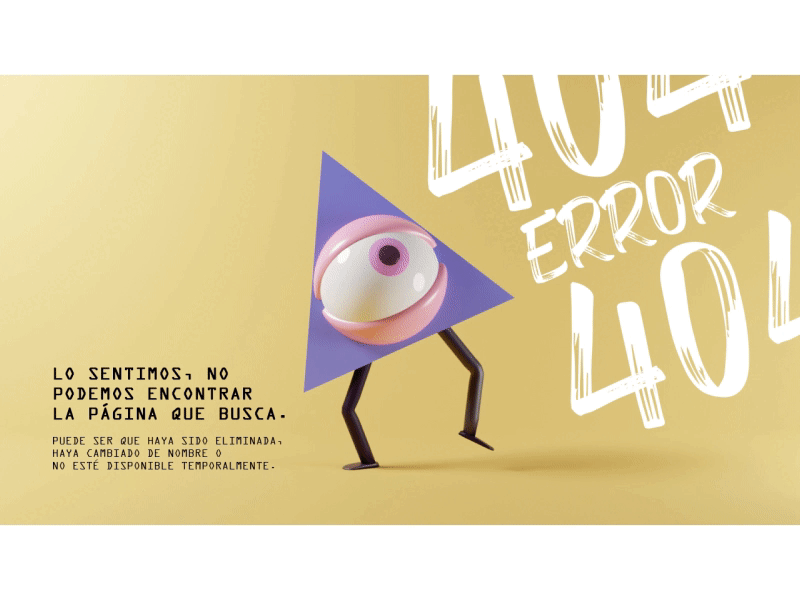 404 3d 3danimation 3dblender 404 animation blender eye pagenotfound