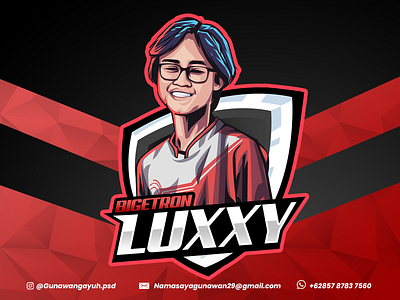 ESPORT LOGO FOR BTR LUXXY