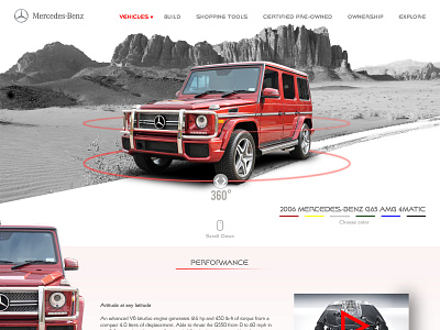 Mercedes Benz automotive brands car mercedes benz ui ux web webdesign website