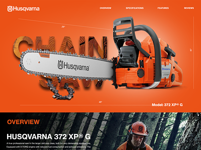 Husqvarna ReDesign brands design ui webdesign