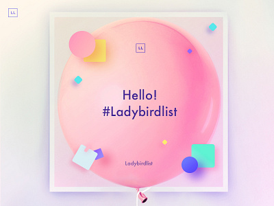 Hello Ladybirdlist! art direction branding desktop ladybirdlist product design social media user experience webapp