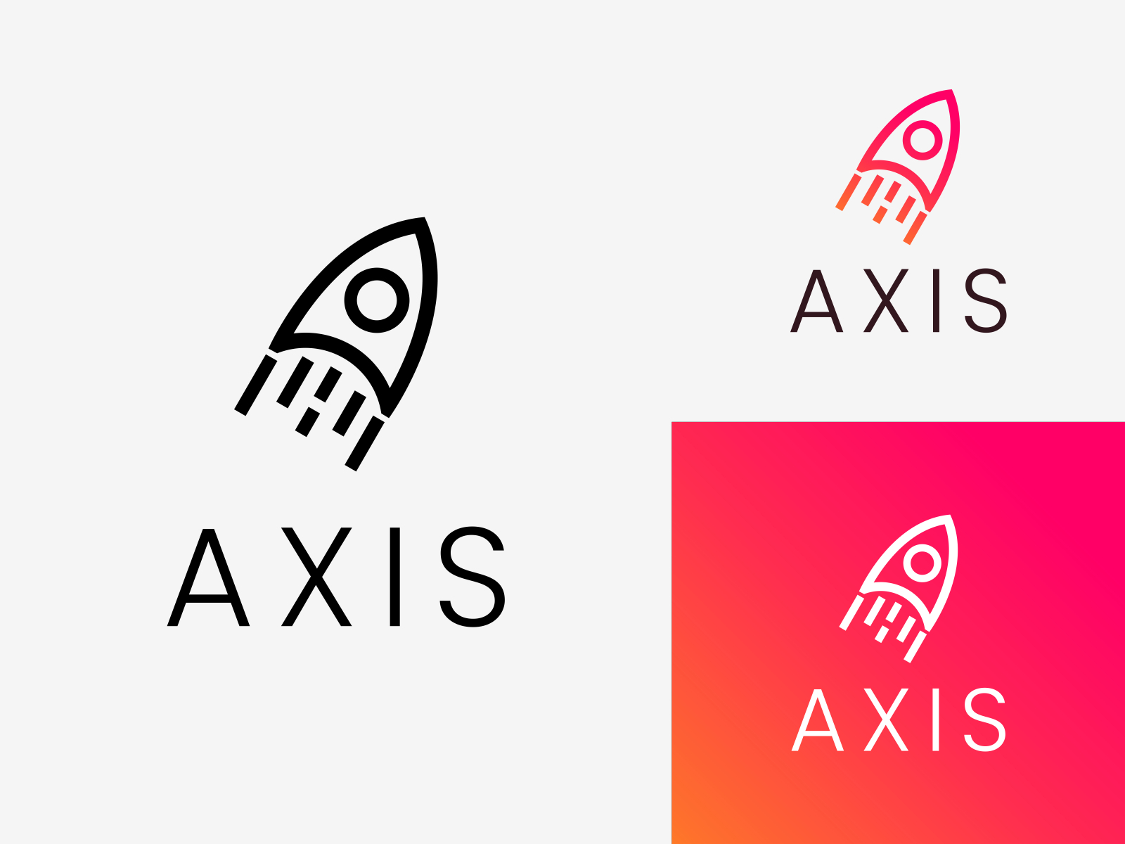 Axis - Rocket Ship Logo - Daily Logo Challenge 1/50 by Aryne Cabatan on ...